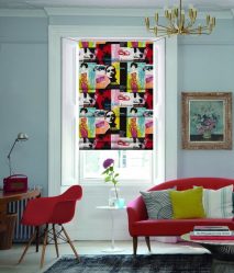 Cortinas romanas no interior (mais de 205 fotografias) - Decoração de janelas elegantes com as próprias mãos (instruções passo a passo)