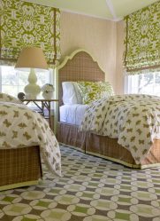 Cortinas romanas no interior (mais de 205 fotografias) - Decoração de janelas elegantes com as próprias mãos (instruções passo a passo)