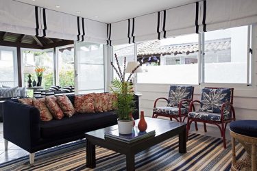 Cortinas romanas no interior (mais de 205 fotografias) - Decoração de janelas elegantes com as próprias mãos (instruções passo a passo)