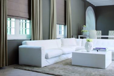 Cortinas romanas no interior (mais de 205 fotografias) - Decoração de janelas elegantes com as próprias mãos (instruções passo a passo)