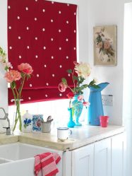Cortinas romanas no interior (mais de 205 fotografias) - Decoração de janelas elegantes com as próprias mãos (instruções passo a passo)