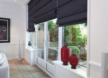 Cortinas romanas no interior (mais de 205 fotografias) - Decoração de janelas elegantes com as próprias mãos (instruções passo a passo)