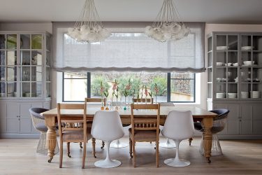 Cortinas romanas no interior (mais de 205 fotografias) - Decoração de janelas elegantes com as próprias mãos (instruções passo a passo)