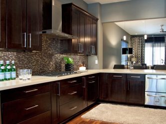 Cor marrom no interior: 260+ (foto) design de chocolate. Combinações de cores interessantes e originais
