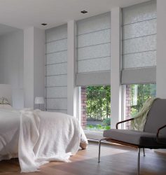 Cortinas romanas no interior (mais de 205 fotografias) - Decoração de janelas elegantes com as próprias mãos (instruções passo a passo)
