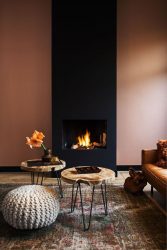 Cor marrom no interior: 260+ (foto) design de chocolate. Combinações de cores interessantes e originais
