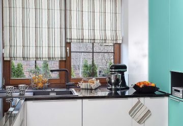 Cortinas romanas no interior (mais de 205 fotografias) - Decoração de janelas elegantes com as próprias mãos (instruções passo a passo)