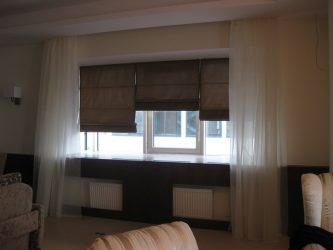Cortinas romanas no interior (mais de 205 fotografias) - Decoração de janelas elegantes com as próprias mãos (instruções passo a passo)