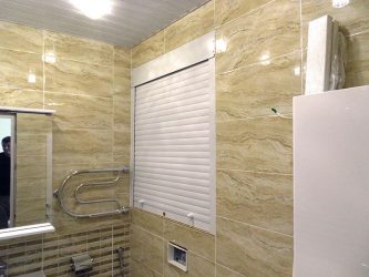 Persianas no banheiro - A escolha do homem moderno. 70+ (foto) opções e nuances de sua instalação