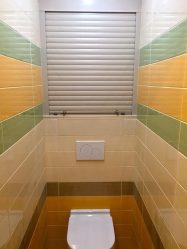 Persianas no banheiro - A escolha do homem moderno. 70+ (foto) opções e nuances de sua instalação