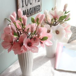 Rosas grandes e pequenas de Foamiran: 150+ (foto) com instruções passo a passo. 7 master classes detalhadas para iniciantes