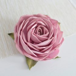 Rosas grandes e pequenas de Foamiran: 150+ (foto) com instruções passo a passo. 7 master classes detalhadas para iniciantes