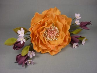 Rosas grandes e pequenas de Foamiran: 150+ (foto) com instruções passo a passo. 7 master classes detalhadas para iniciantes