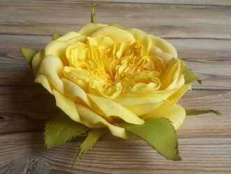 Rosas grandes e pequenas de Foamiran: 150+ (foto) com instruções passo a passo. 7 master classes detalhadas para iniciantes