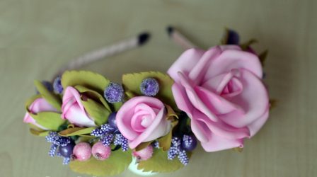 Rosas grandes e pequenas de Foamiran: 150+ (foto) com instruções passo a passo. 7 master classes detalhadas para iniciantes