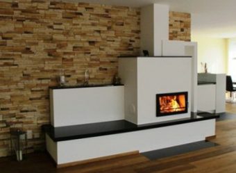 A simbiose do presente e do passado! Fogões originais russos no interior das casas