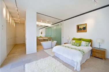 A escolha de cortinas no banheiro: 175+ (foto) para o seu design (tecido, plástico, vidro)