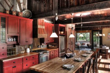 Design de cozinha em estilo country - espírito contemporâneo em um interior moderno (mais de 225 fotos)