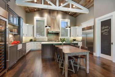 Design de cozinha em estilo country - espírito contemporâneo em um interior moderno (mais de 225 fotos)
