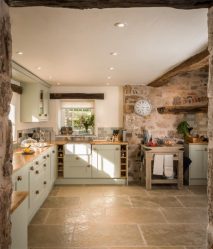 Design de cozinha em estilo country - espírito contemporâneo em um interior moderno (mais de 225 fotos)