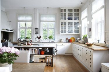 Design de cozinha em estilo country - espírito contemporâneo em um interior moderno (mais de 225 fotos)