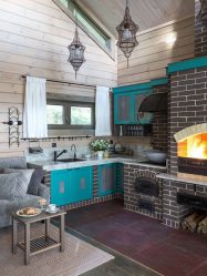 Design de cozinha em estilo country - espírito contemporâneo em um interior moderno (mais de 225 fotos)