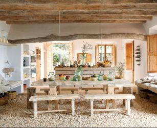 Design de cozinha em estilo country - espírito contemporâneo em um interior moderno (mais de 225 fotos)