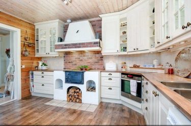 Design de cozinha em estilo country - espírito contemporâneo em um interior moderno (mais de 225 fotos)