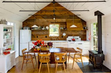 Design de cozinha em estilo country - espírito contemporâneo em um interior moderno (mais de 225 fotos)