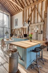 Design de cozinha em estilo country - espírito contemporâneo em um interior moderno (mais de 225 fotos)