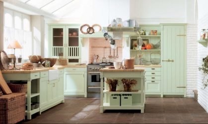 Design de cozinha em estilo country - espírito contemporâneo em um interior moderno (mais de 225 fotos)