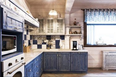 Design de cozinha em estilo country - espírito contemporâneo em um interior moderno (mais de 225 fotos)