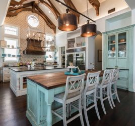 Design de cozinha em estilo country - espírito contemporâneo em um interior moderno (mais de 225 fotos)