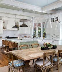 Design de cozinha em estilo country - espírito contemporâneo em um interior moderno (mais de 225 fotos)