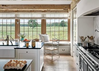 Design de cozinha em estilo country - espírito contemporâneo em um interior moderno (mais de 225 fotos)