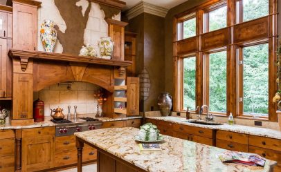Design de cozinha em estilo country - espírito contemporâneo em um interior moderno (mais de 225 fotos)