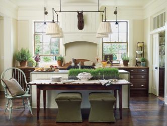 Design de cozinha em estilo country - espírito contemporâneo em um interior moderno (mais de 225 fotos)