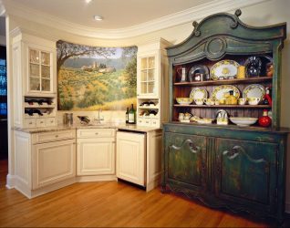 Design de cozinha em estilo country - espírito contemporâneo em um interior moderno (mais de 225 fotos)