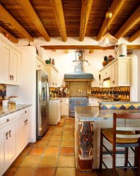 Design de cozinha em estilo country - espírito contemporâneo em um interior moderno (mais de 225 fotos)