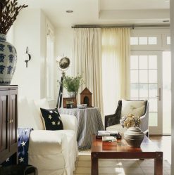 Cortinas na porta - Como resolver a harmonia na casa? Mais de 215 fotos de ideias bonitas e modernas