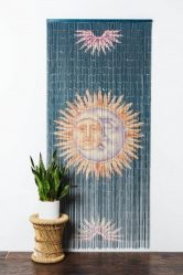 Cortinas na porta - Como resolver a harmonia na casa? Mais de 215 fotos de ideias bonitas e modernas