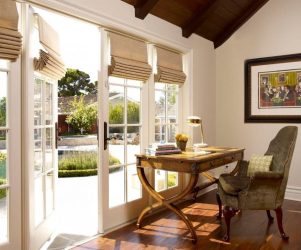 Cortinas na porta - Como resolver a harmonia na casa? Mais de 215 fotos de ideias bonitas e modernas