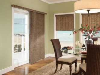 Cortinas na porta - Como resolver a harmonia na casa? Mais de 215 fotos de ideias bonitas e modernas
