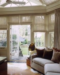 Cortinas na porta - Como resolver a harmonia na casa? Mais de 215 fotos de ideias bonitas e modernas