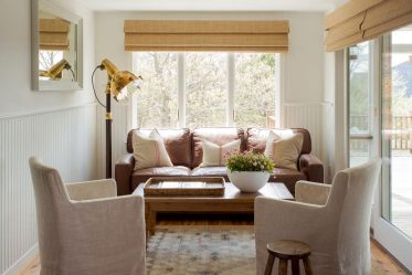 Cortinas na porta - Como resolver a harmonia na casa? Mais de 215 fotos de ideias bonitas e modernas