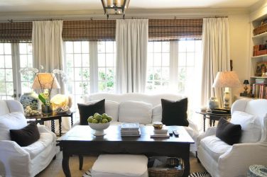 Cortinas na porta - Como resolver a harmonia na casa? Mais de 215 fotos de ideias bonitas e modernas
