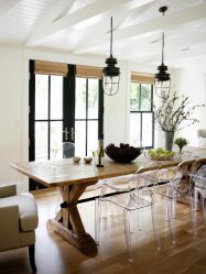 Cortinas na porta - Como resolver a harmonia na casa? Mais de 215 fotos de ideias bonitas e modernas