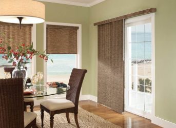 Cortinas na porta - Como resolver a harmonia na casa? Mais de 215 fotos de ideias bonitas e modernas