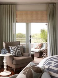 Cortinas na porta - Como resolver a harmonia na casa? Mais de 215 fotos de ideias bonitas e modernas
