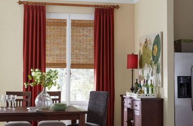 Cortinas na porta - Como resolver a harmonia na casa? Mais de 215 fotos de ideias bonitas e modernas